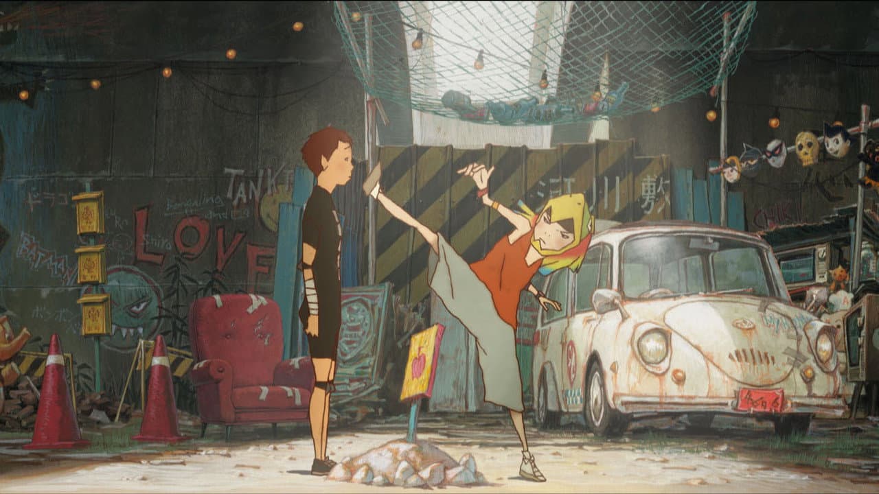 Tekkonkinkreet — backdrops 3