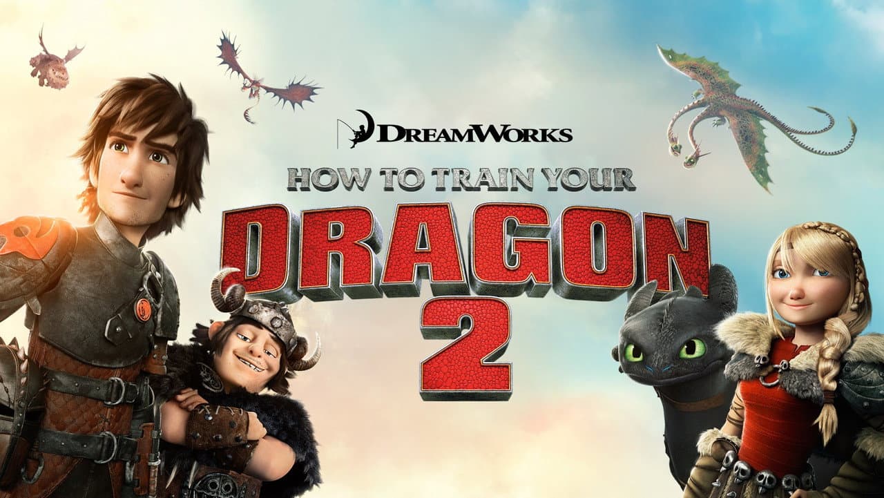 How to Train Your Dragon 2 — backdrops with title 3