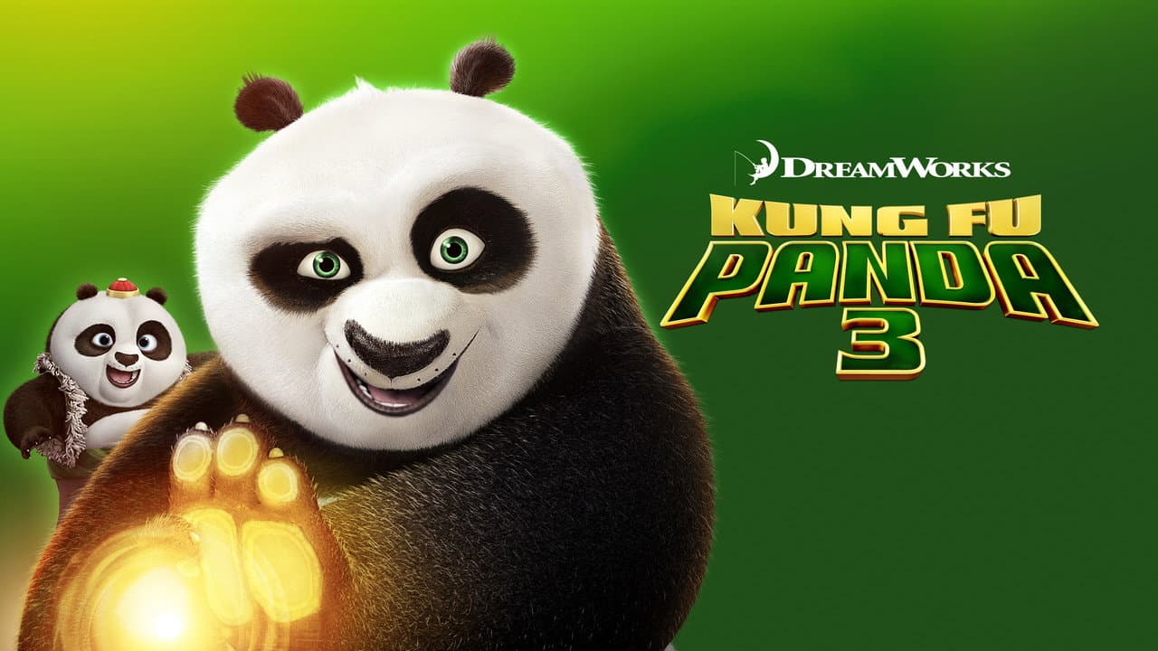 Kung Fu Panda 3 — backdrops with title 1