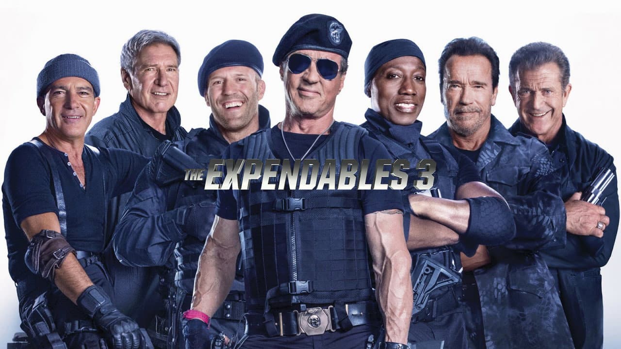 The Expendables 3 — backdrops with title 2
