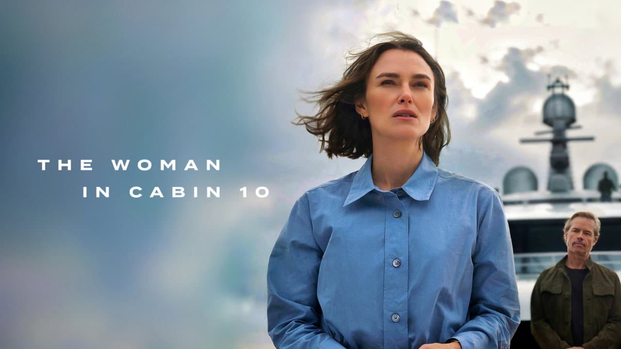 The Woman in Cabin 10 — backdrops with title 8