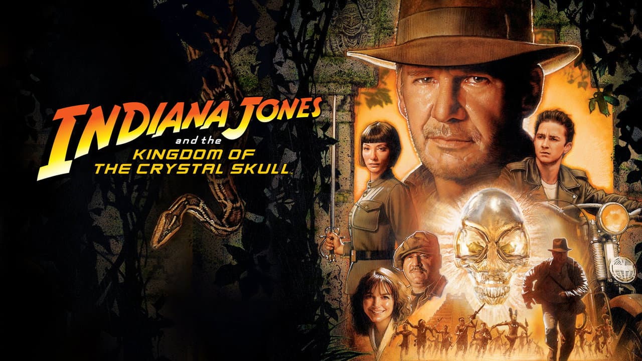 Indiana Jones and the Kingdom of the Crystal Skull — backdrops with title 1