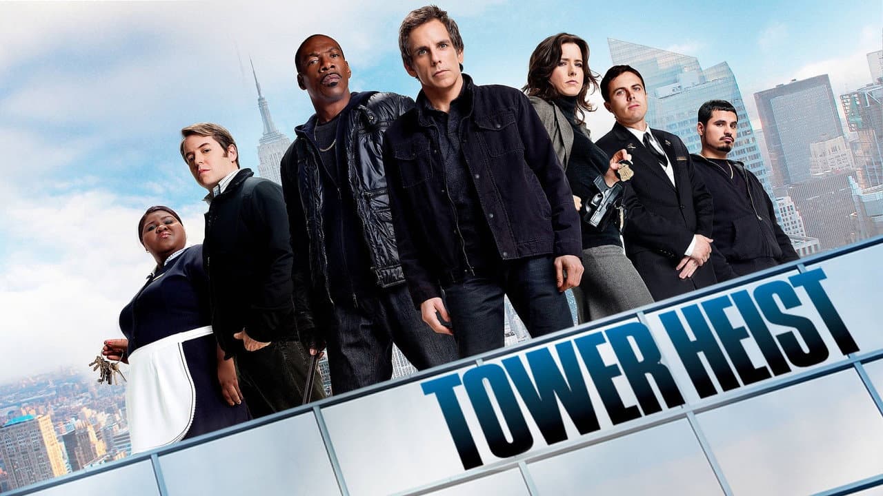 Tower Heist — backdrops with title 2