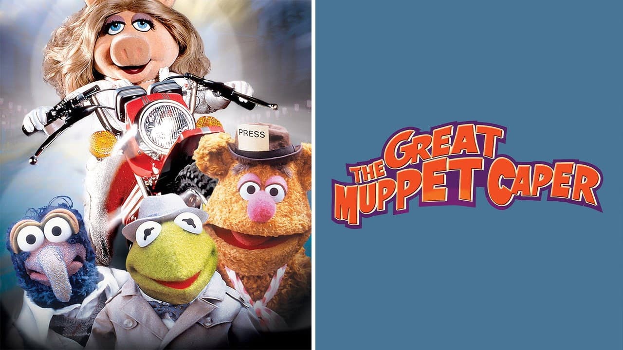 The Great Muppet Caper — backdrops with title 3
