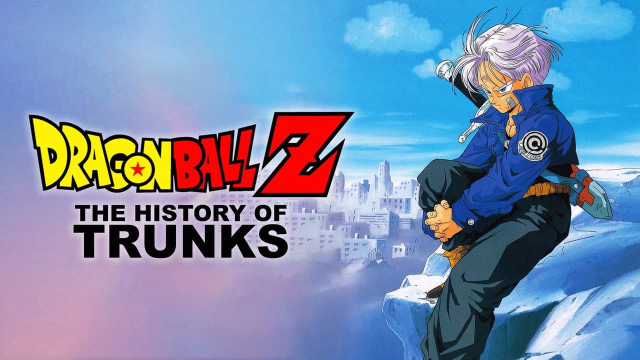 Dragon Ball Z: The History of Trunks — backdrops with title 1
