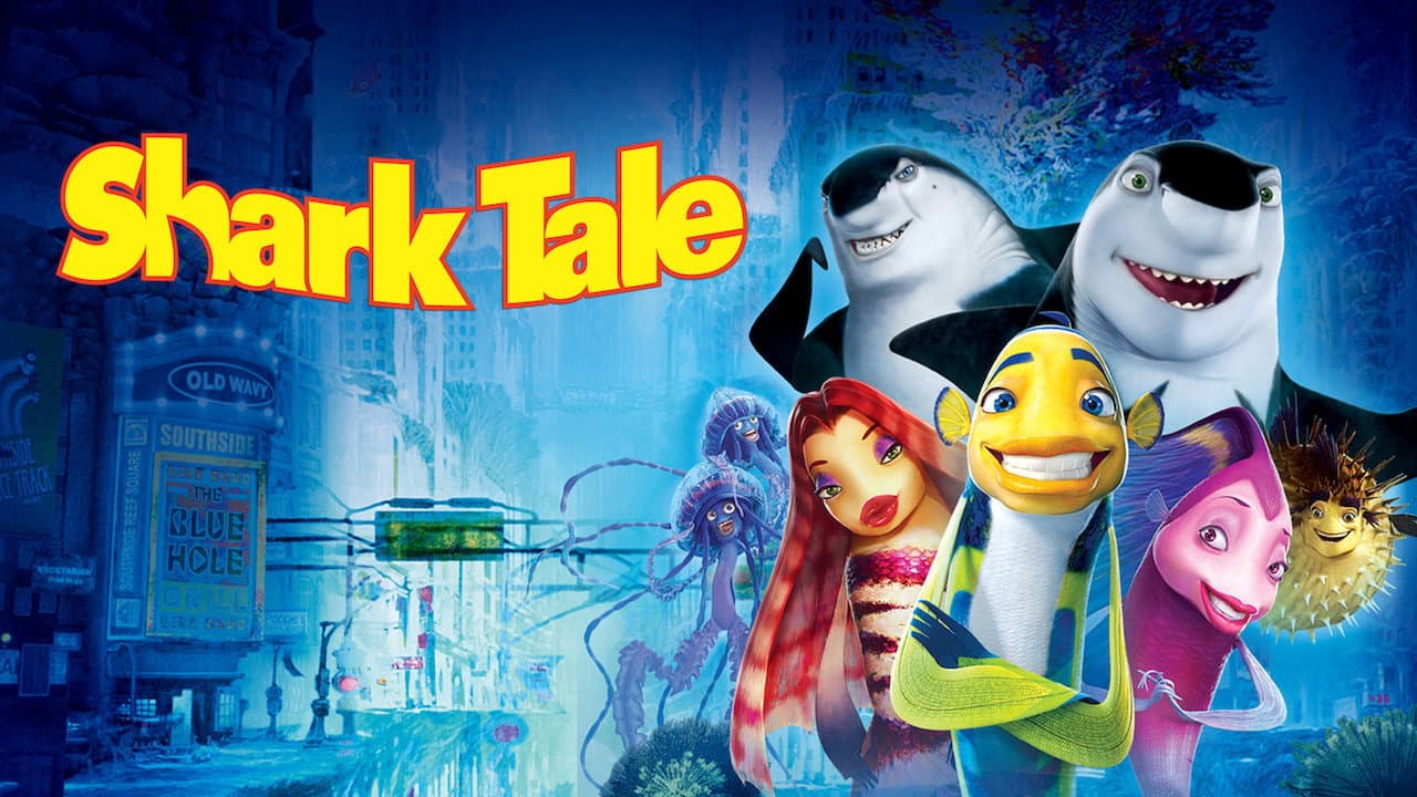 Shark Tale — backdrops with title 2