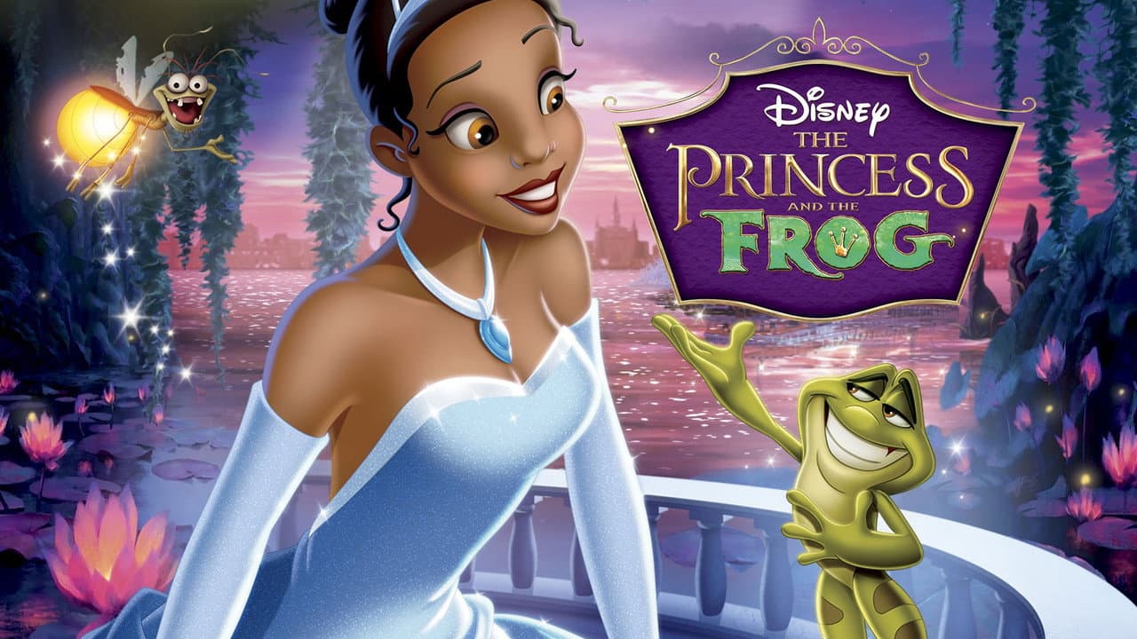 The Princess and the Frog — backdrops with title 5