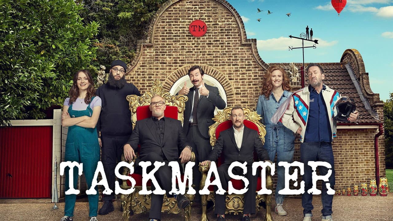 Taskmaster — backdrops with title 8