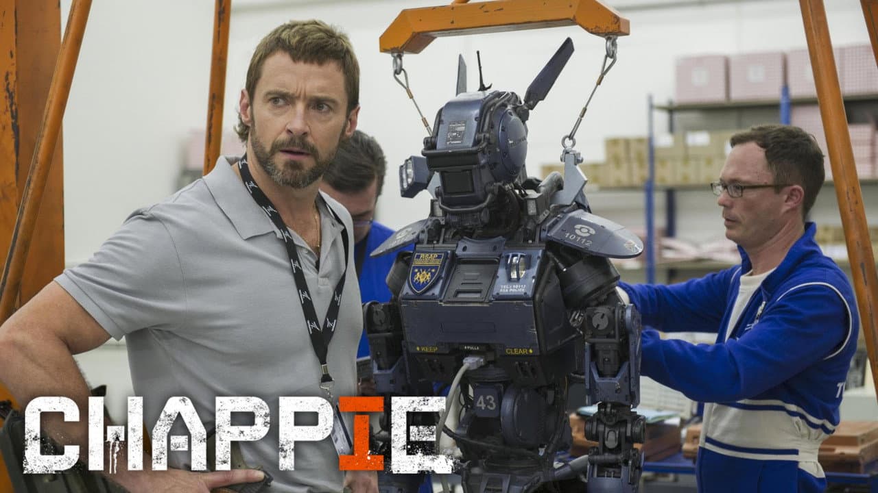 Chappie — backdrops with title 7