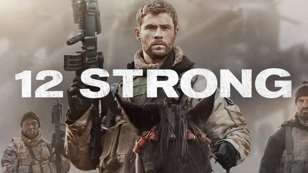 12 Strong — backdrops with title 2