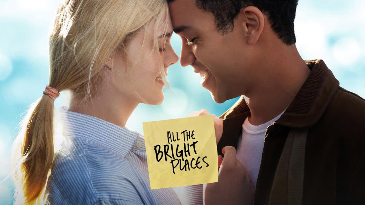 All the Bright Places — backdrops with title 1