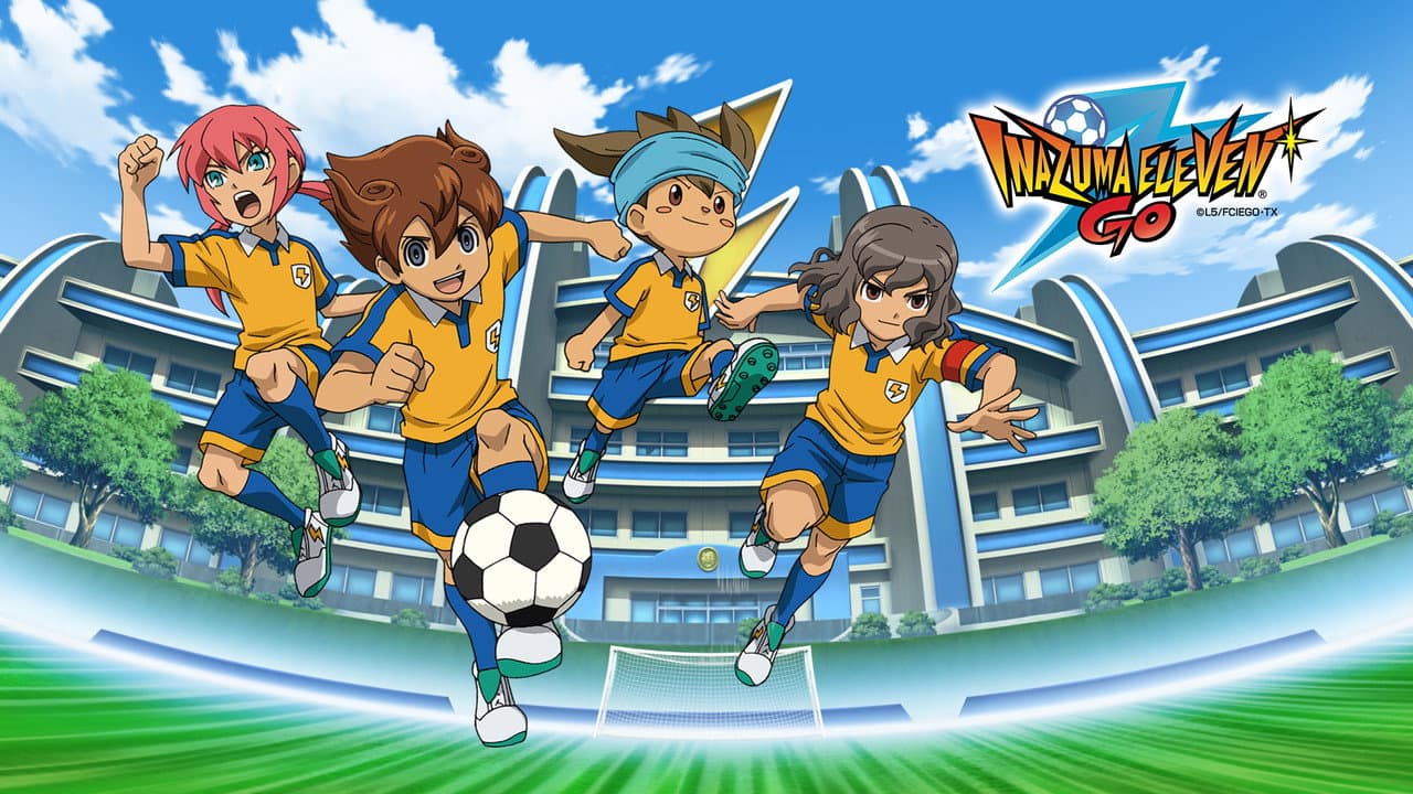 Inazuma Eleven — backdrops with title 3