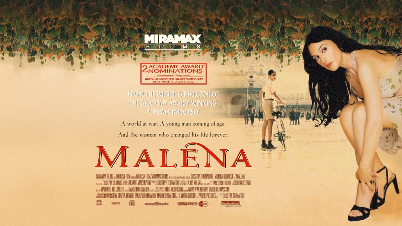Malena — backdrops with title 2