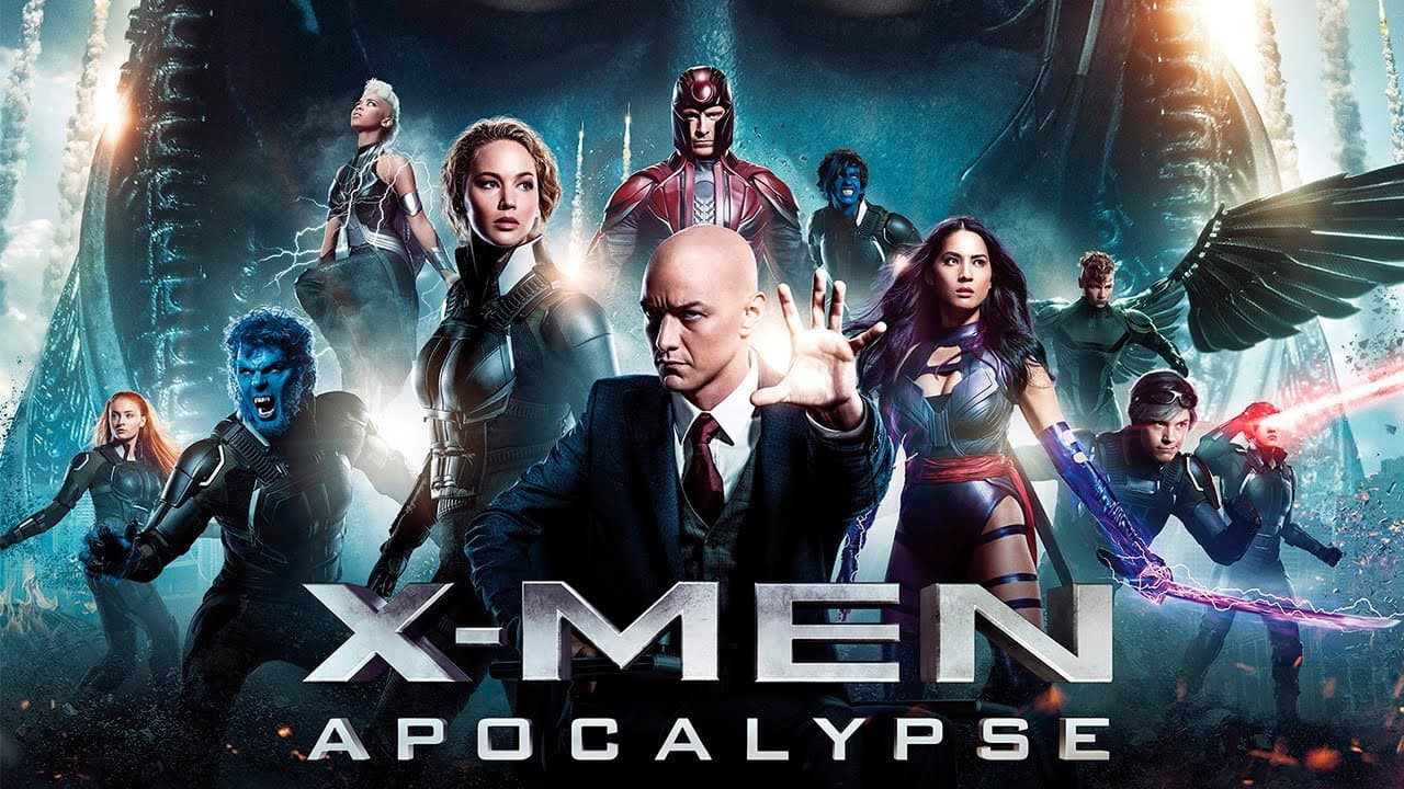 X-Men: Apocalypse — backdrops with title 4