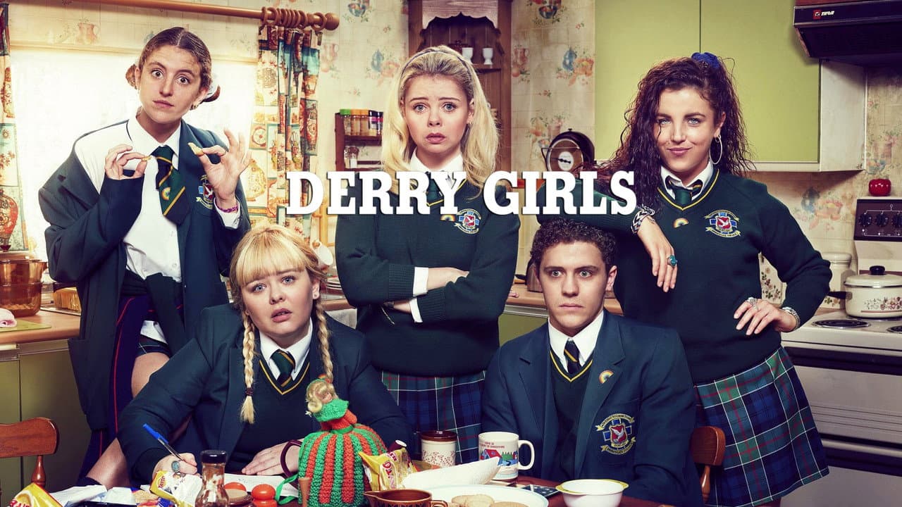 Derry Girls — backdrops with title 3