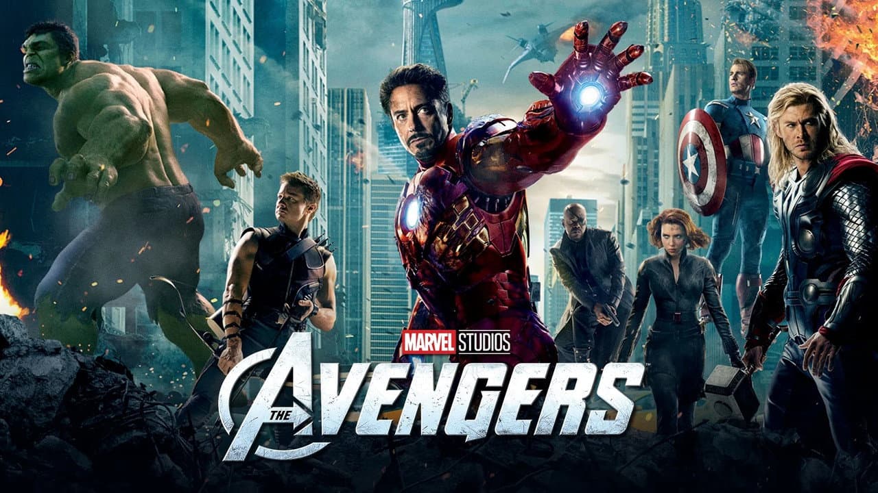 The Avengers — backdrops with title 7