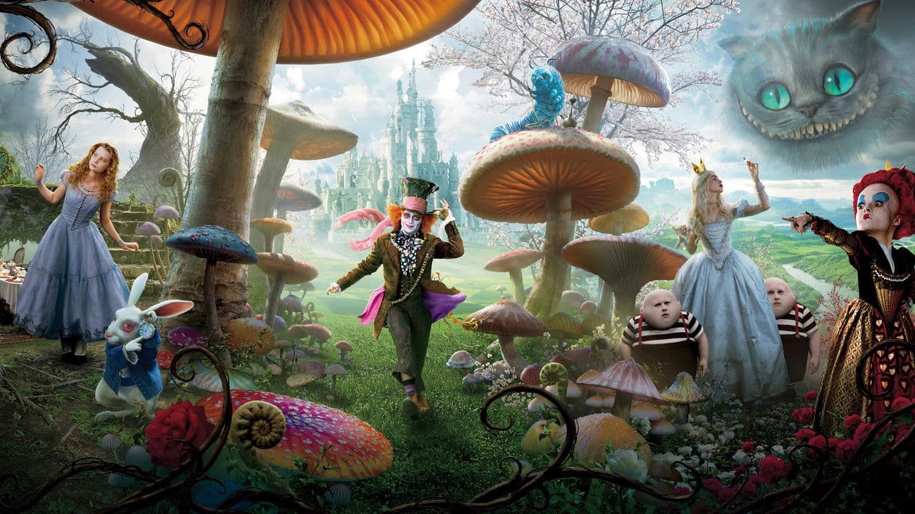 Alice in Wonderland — backdrops 3