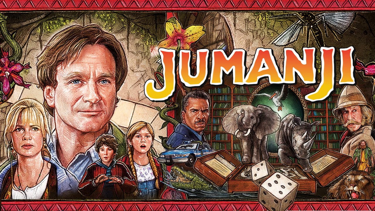 Jumanji — backdrops with title 5