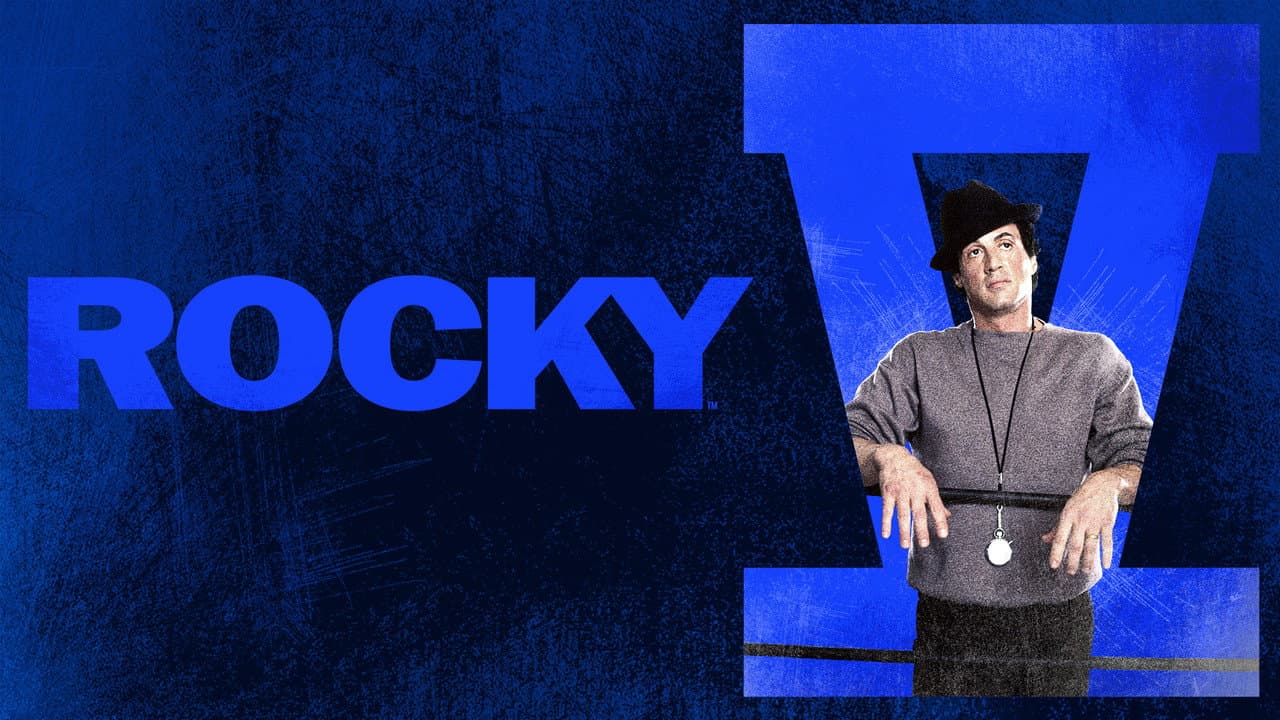 Rocky V — backdrops with title 1