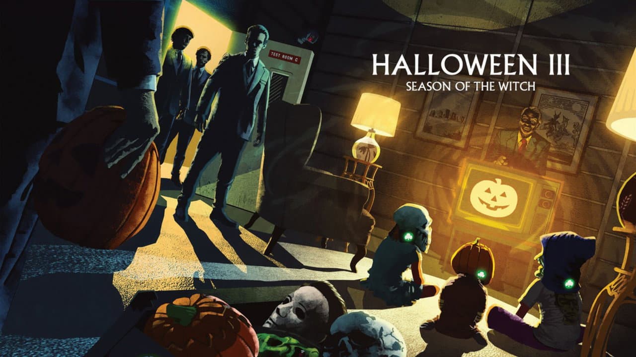 Halloween III: Season of the Witch — backdrops with title 3