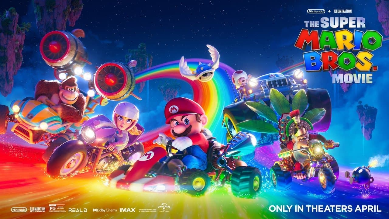 The Super Mario Bros. Movie — backdrops with title 5