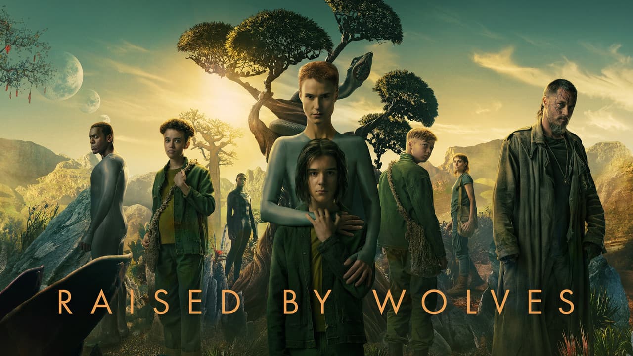 Raised by Wolves — backdrops with title 5