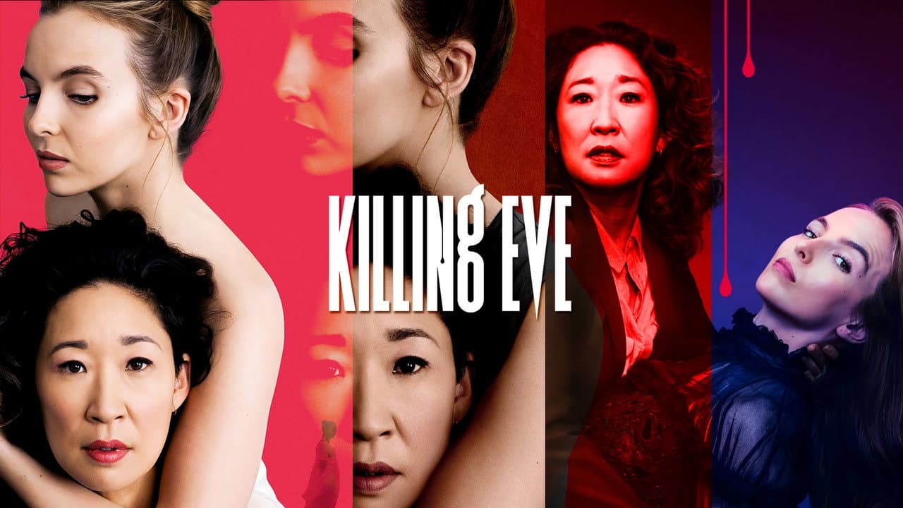 Killing Eve — backdrops with title 8
