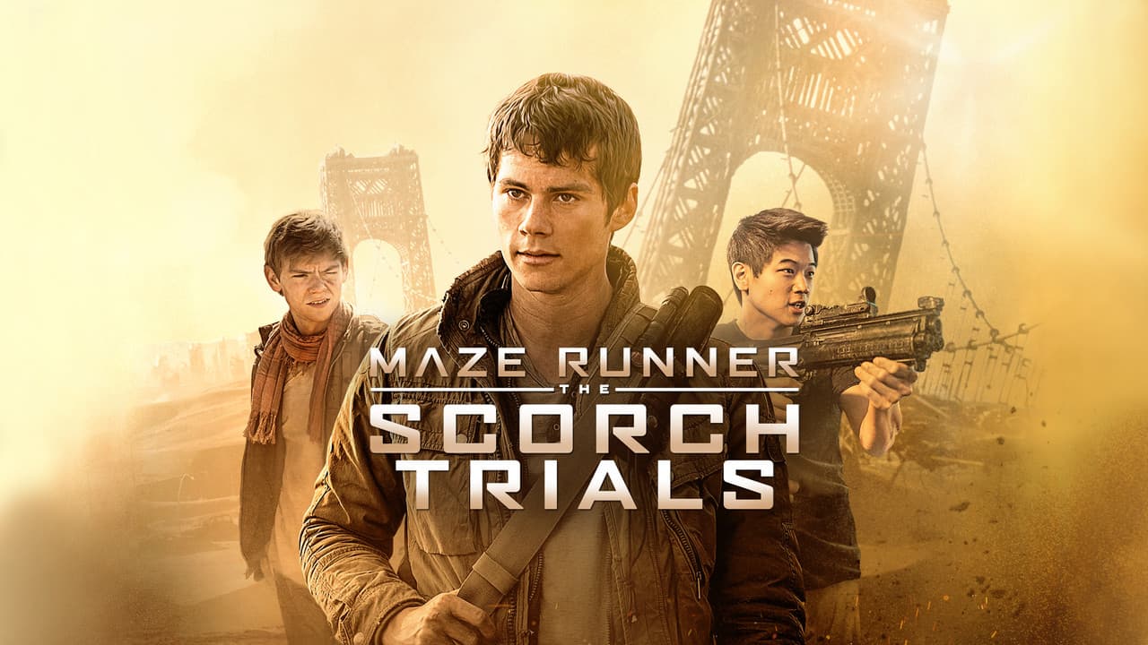 Maze Runner: The Scorch Trials — backdrops with title 1