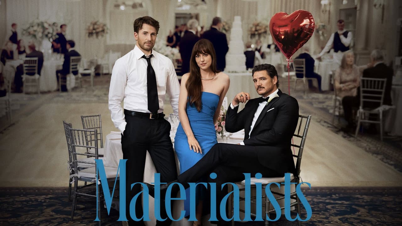 Materialists — backdrops with title 6