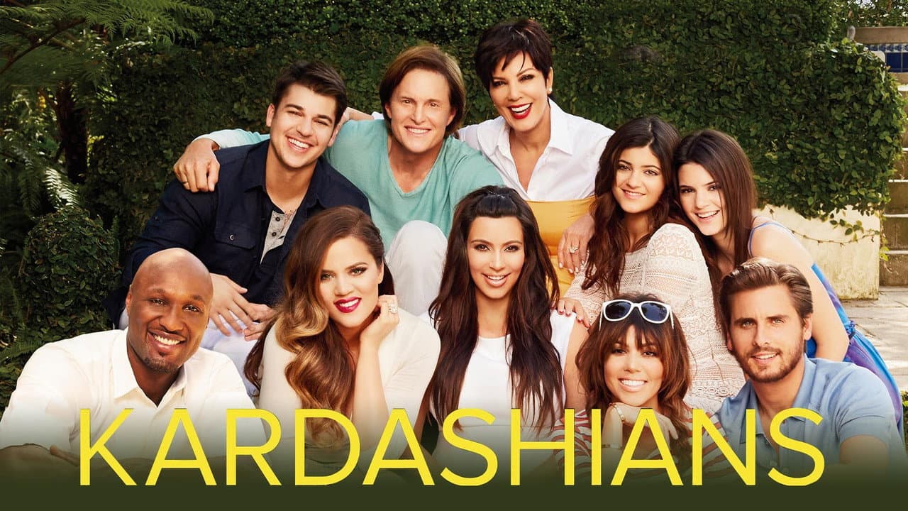 Keeping Up with the Kardashians — backdrops with title 3