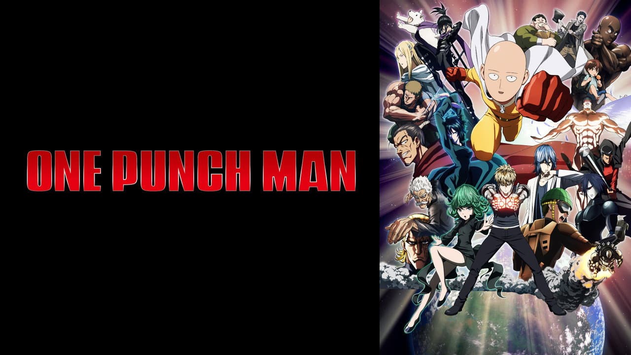 One-Punch Man — backdrops with title 4