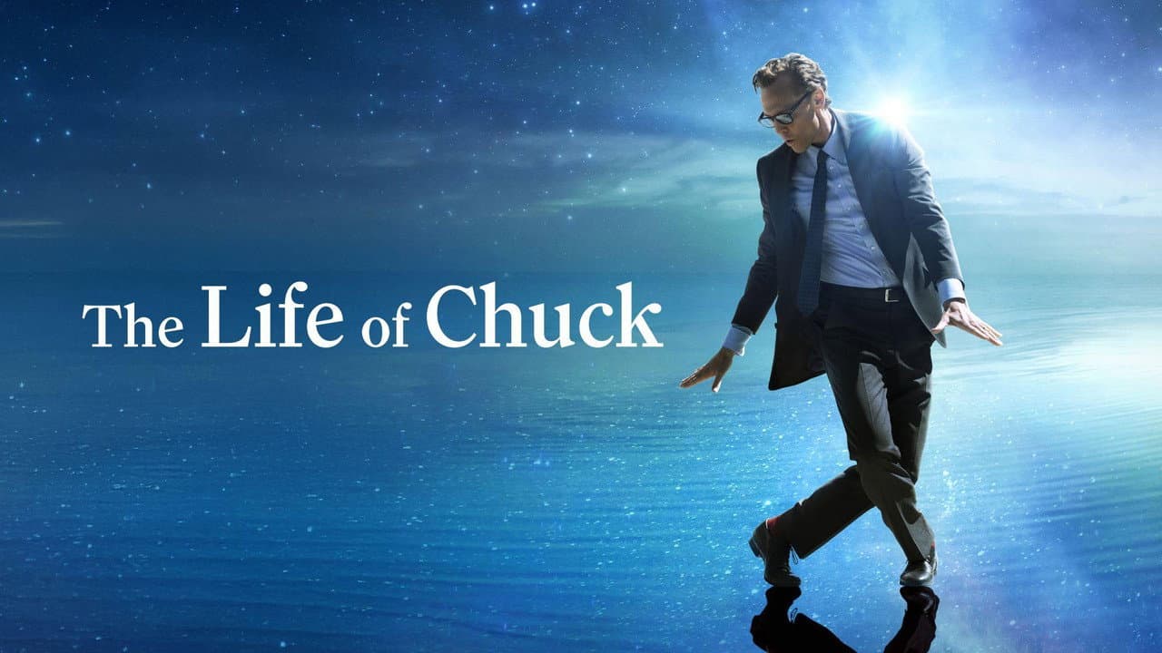 The Life of Chuck — backdrops with title 4