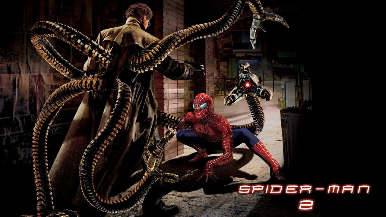 Spider-Man 2 — backdrops with title 7