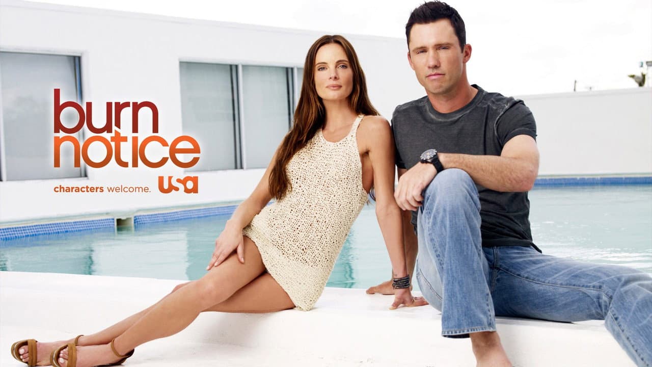 Burn Notice — backdrops with title 4