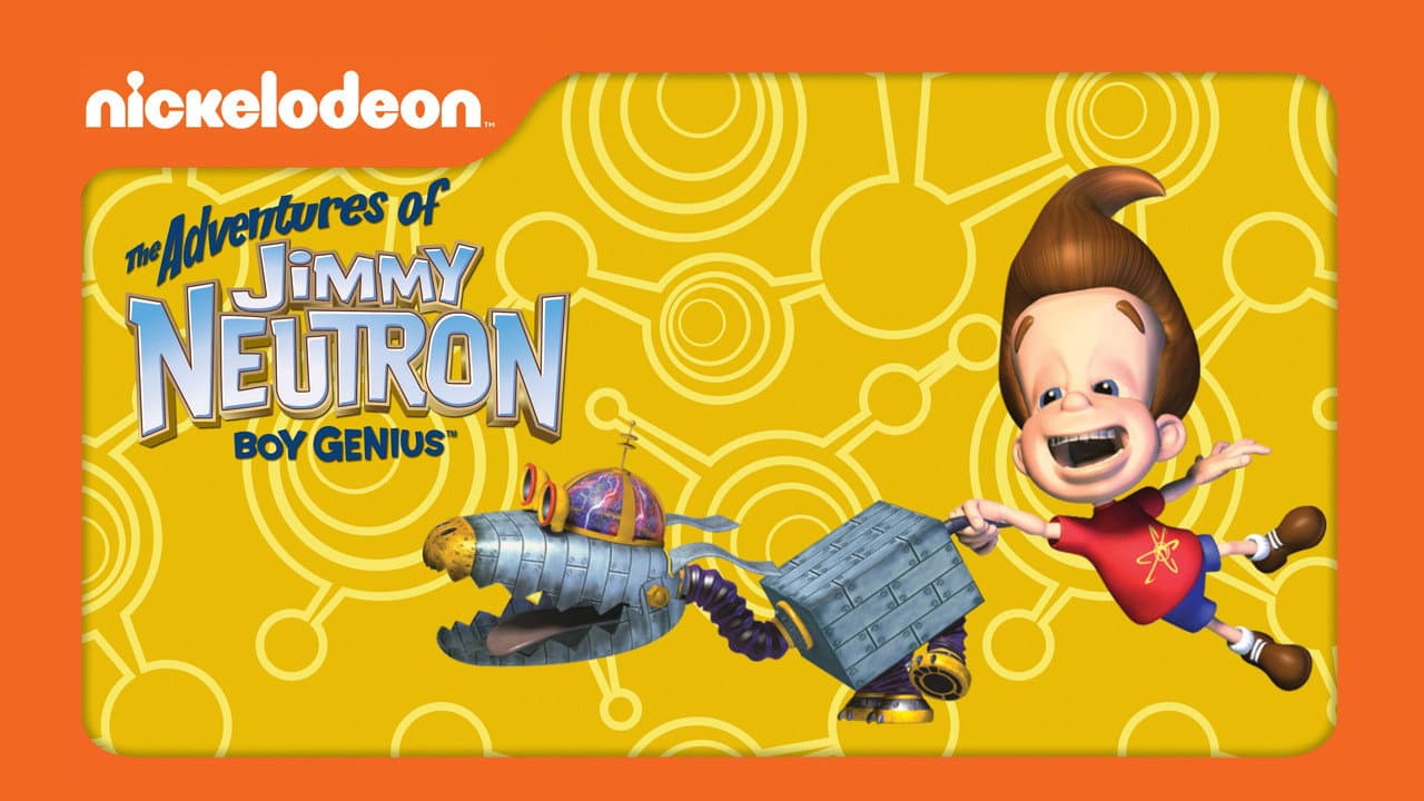 The Adventures of Jimmy Neutron: Boy Genius — backdrops with title 4