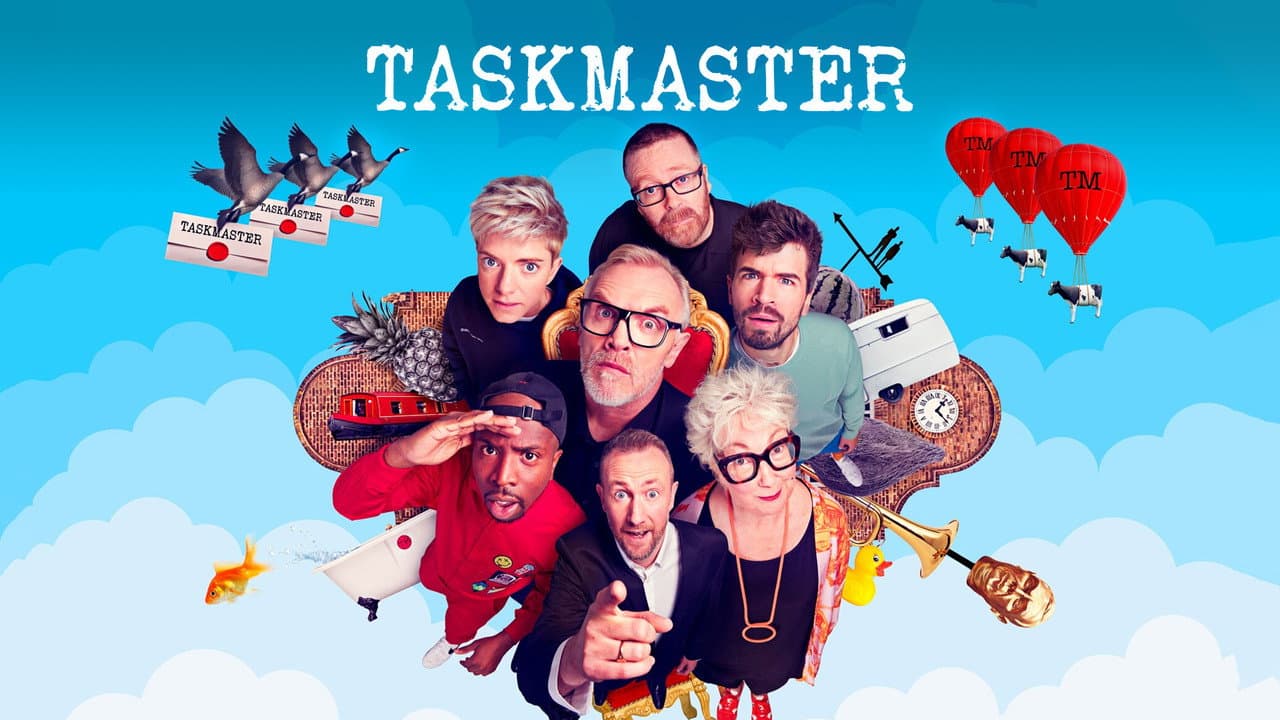 Taskmaster — backdrops with title 4