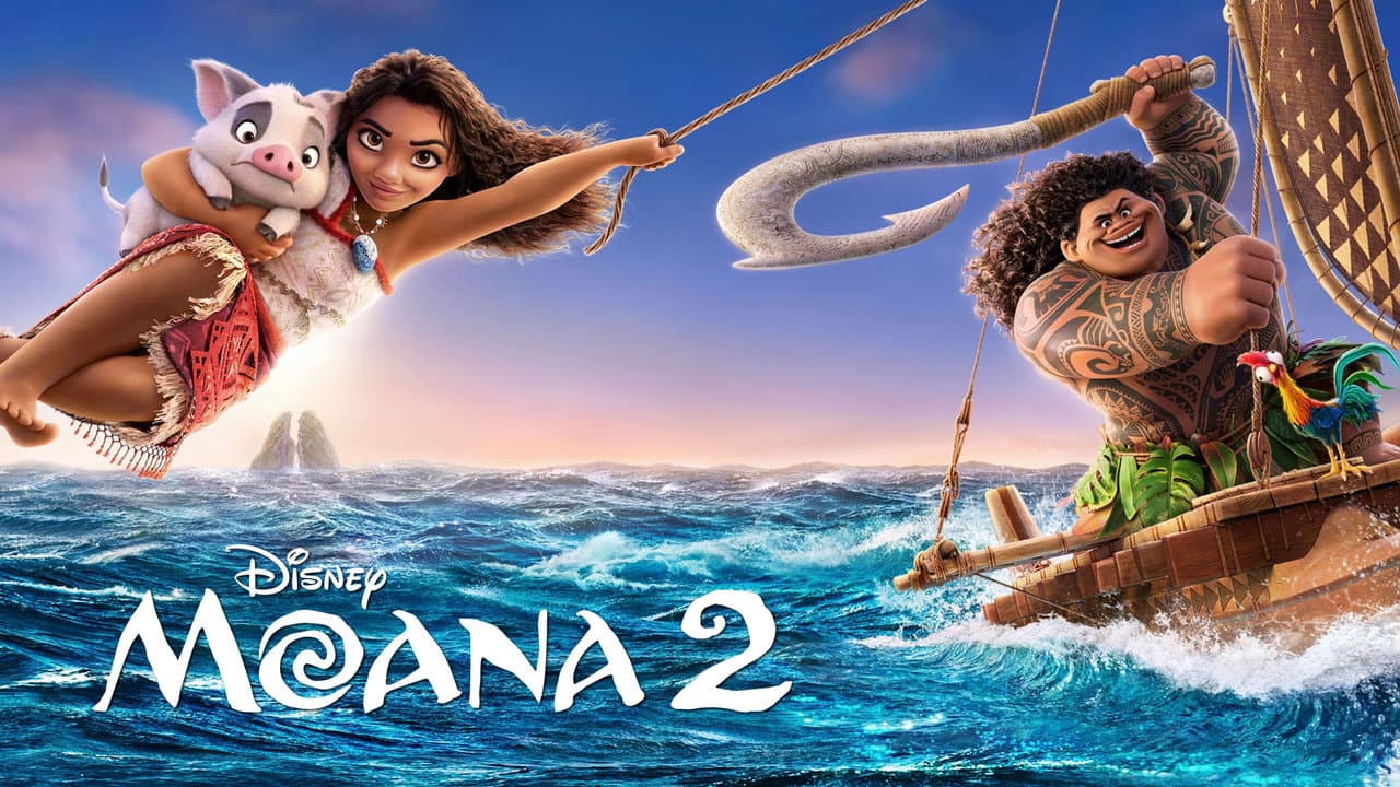 Moana 2 — backdrops with title 3