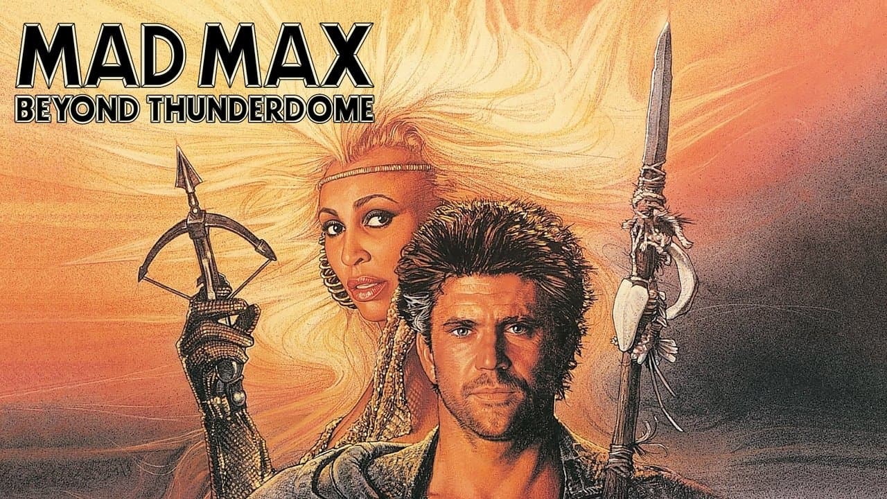 Mad Max Beyond Thunderdome — backdrops with title 1