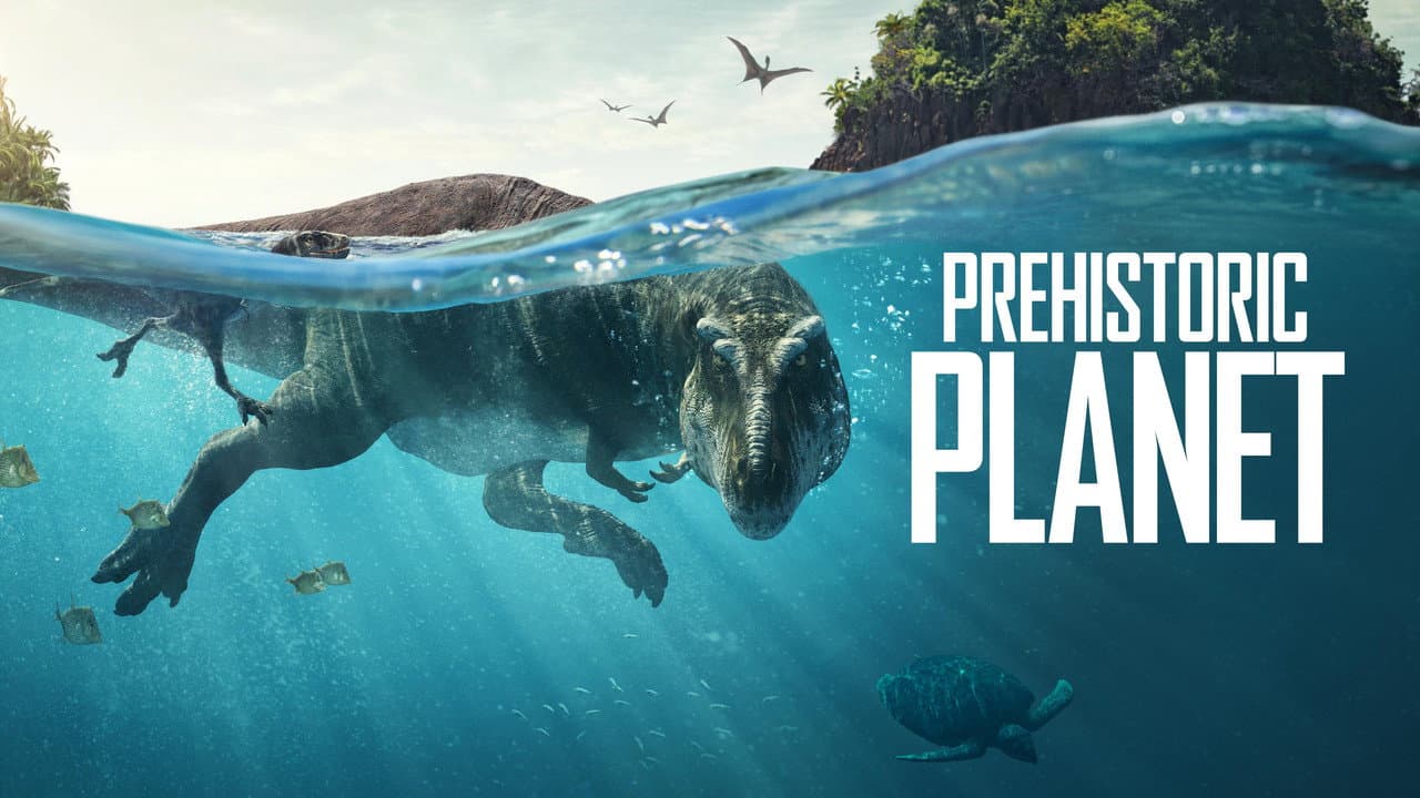 Prehistoric Planet — backdrops with title 2