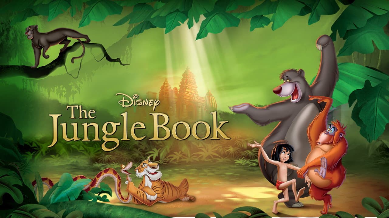 The Jungle Book — backdrops with title 4