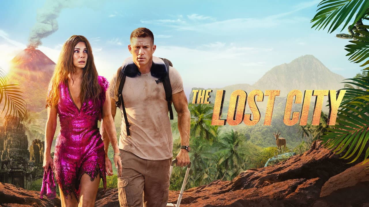 The Lost City — backdrops with title 6
