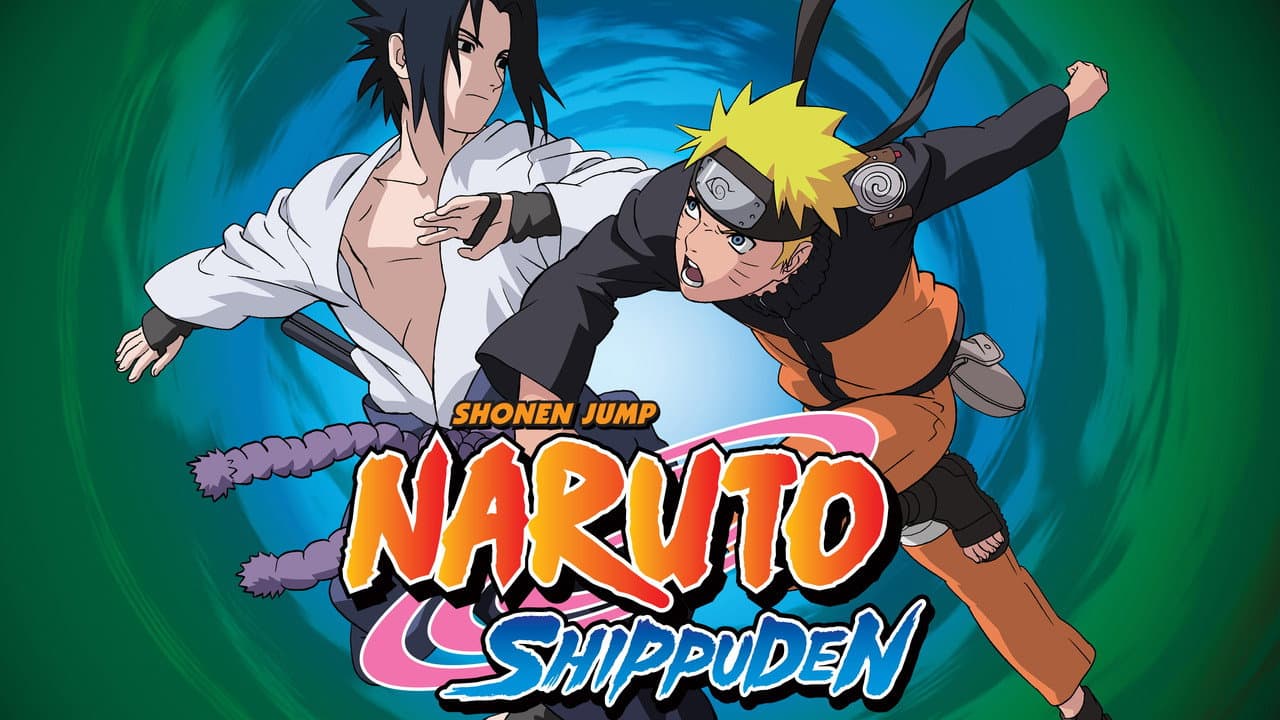 Naruto Shippūden — backdrops with title 2