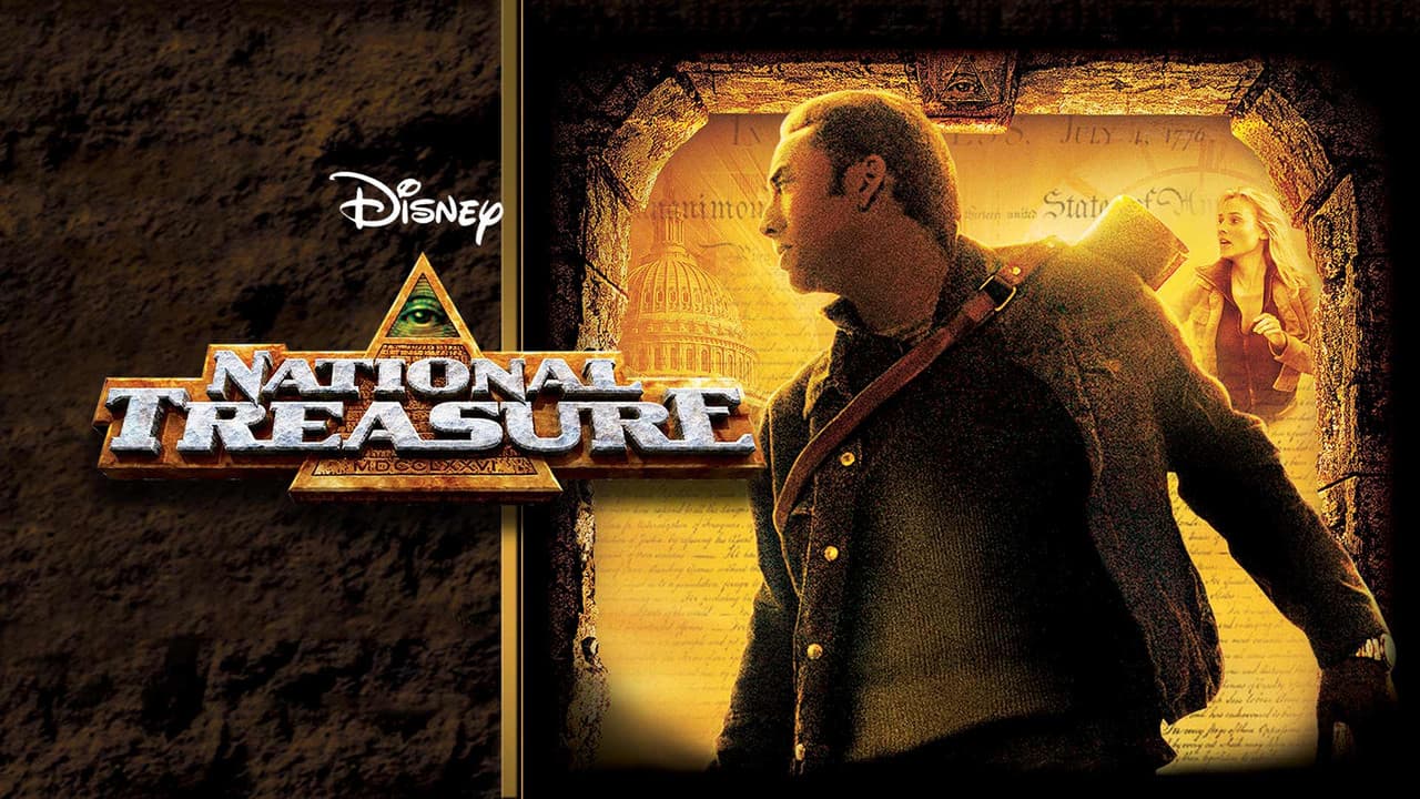 National Treasure — backdrops with title 6