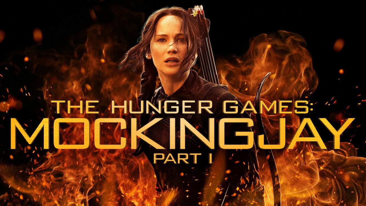 The Hunger Games: Mockingjay - Part 1 — backdrops with title 8