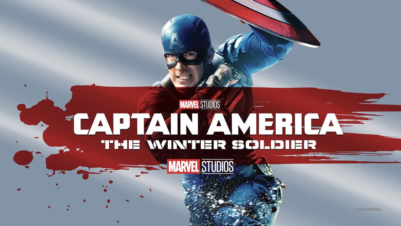 Captain America: The Winter Soldier — backdrops with title 3