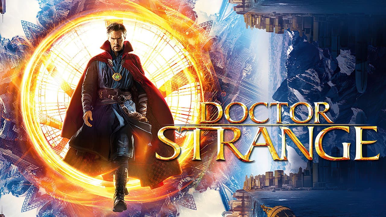 Doctor Strange — backdrops with title 5