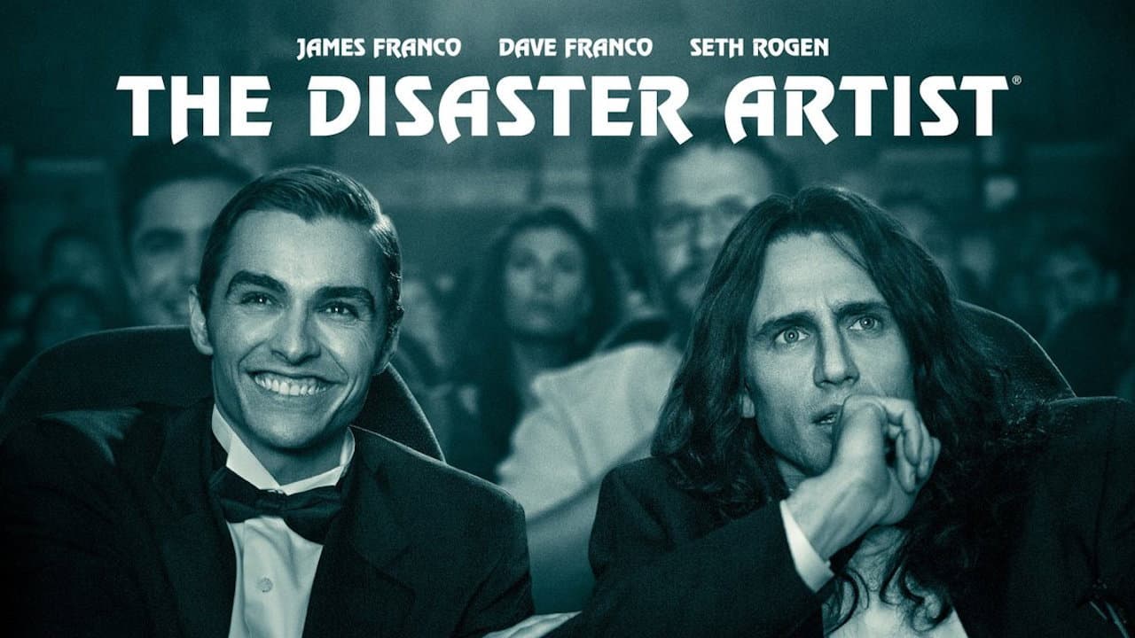 The Disaster Artist — backdrops with title 3