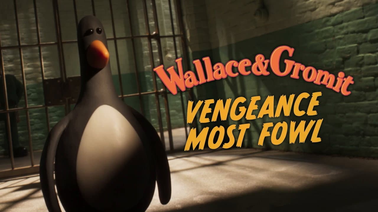Wallace & Gromit: Vengeance Most Fowl — backdrops with title 5