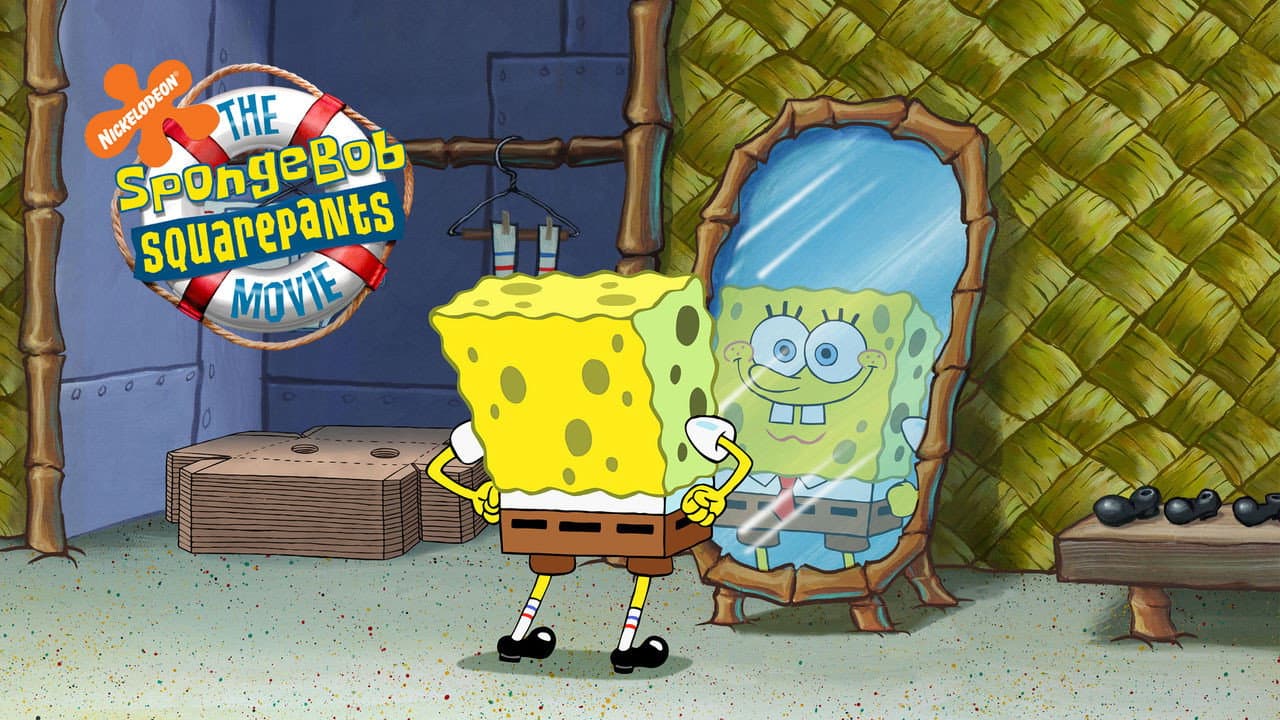 The SpongeBob SquarePants Movie — backdrops with title 8
