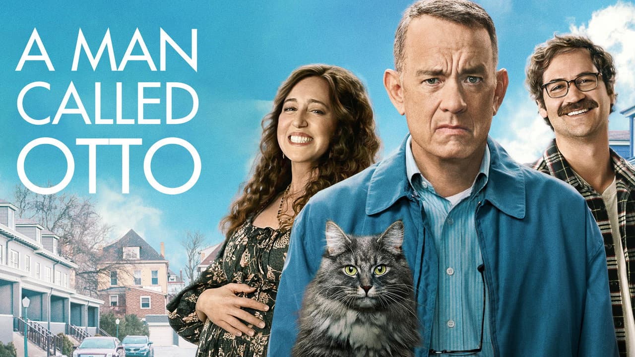 A Man Called Otto — backdrops with title 2